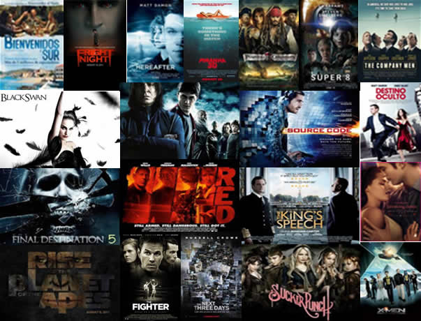 Películas de estreno vistas en el 2011