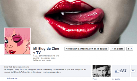 Facebook de Mi Blog de Cine